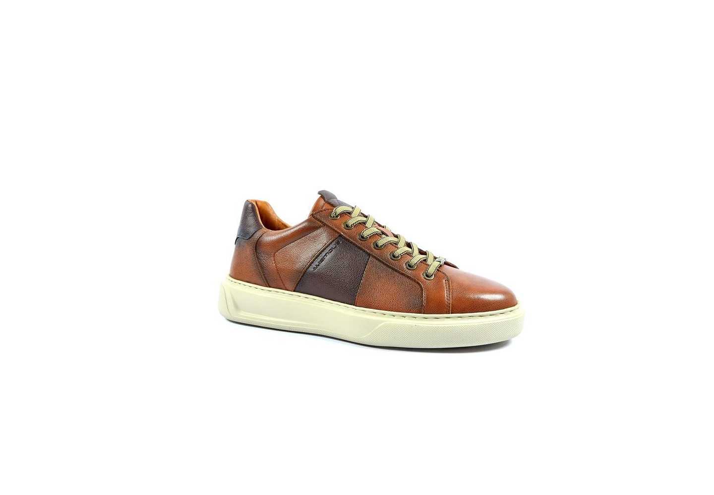 Sneaker da uomo Ambitious 12862B-7132 Cognac/Brown