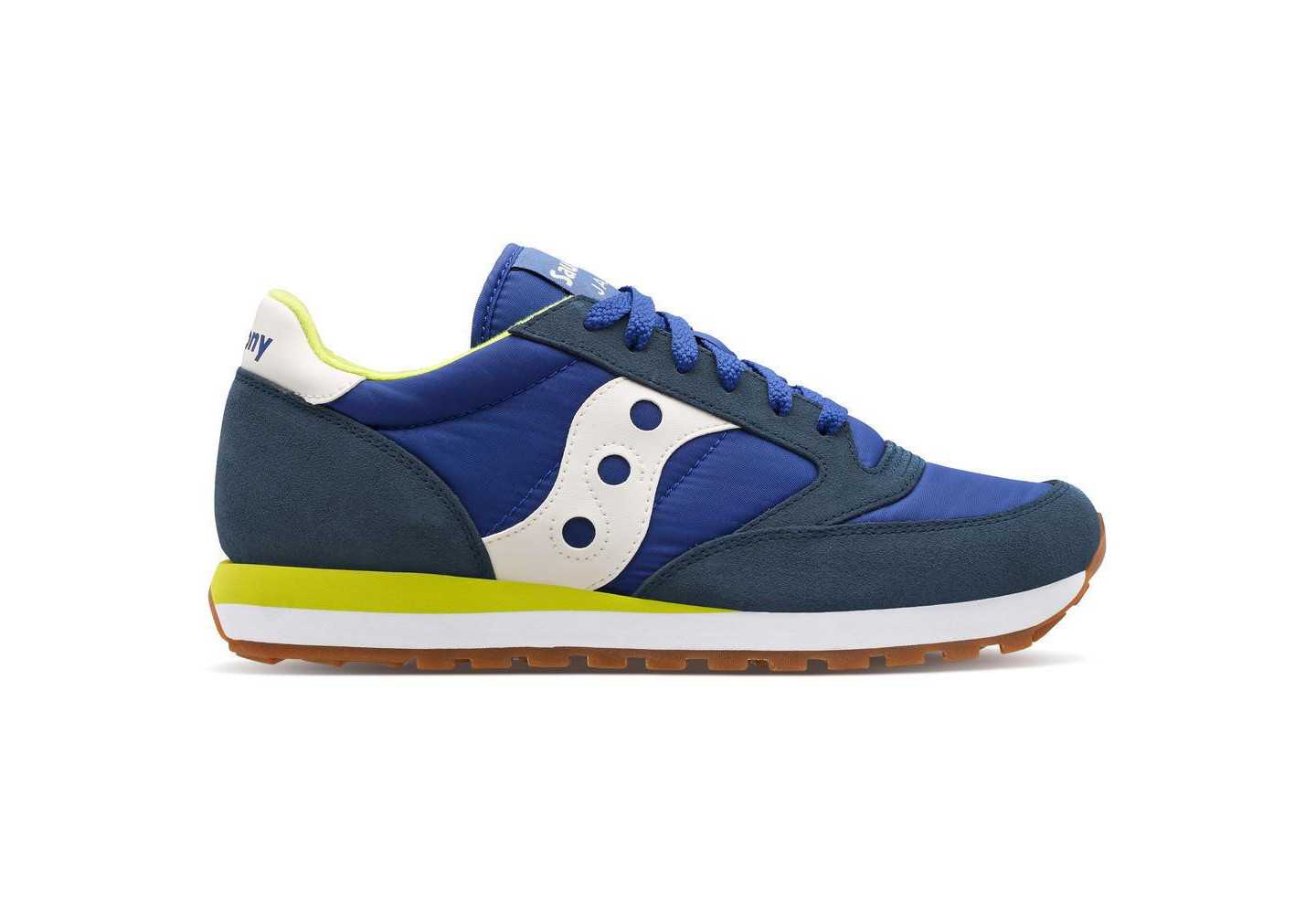 Sneaker da uomo Saucony S2044-648 JAZZ ORIGINAL - NAVY/BLUE/LIME