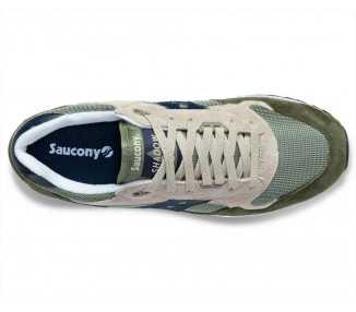 Sneaker bassa da uomo Saucony S70665-29 SHADOW 5000 - GREEN/BLUE