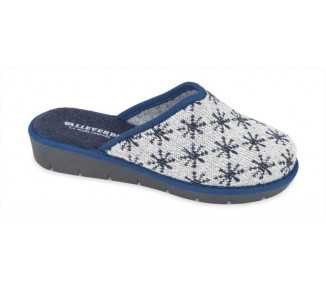 Pantofole da donna Valleverde 58103 blu