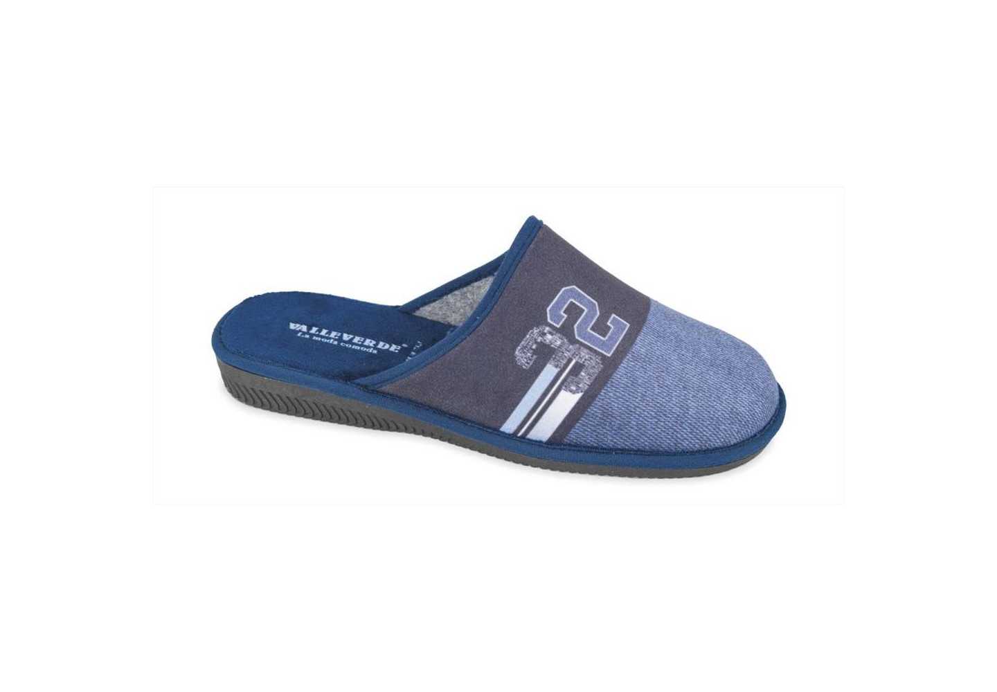 Pantofole da donna invernali Valleverde 58800 blu