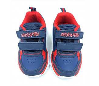 Scarpa sportiva da bambino Spiderman con luci R1310395S Blu