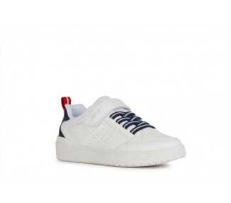Sneakers da bambino Geox J45LQA Washiba white/navy