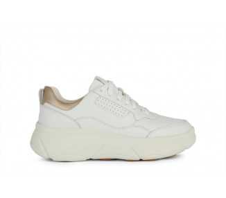 Sneakers sportive da donna Geox D45NHB White bianco