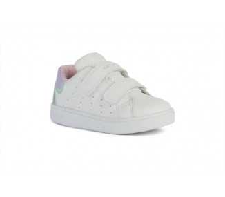 Sneakers bambina Geox Eclyper B365MA white-lilac