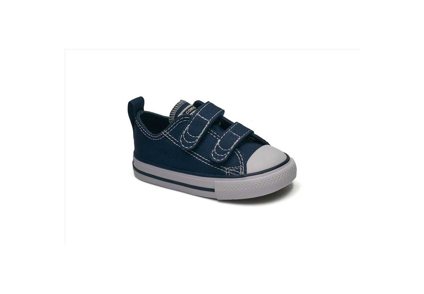 Sneakers unisex in tela con chiusura a strappo Converse Chuck Taylor All Star blu