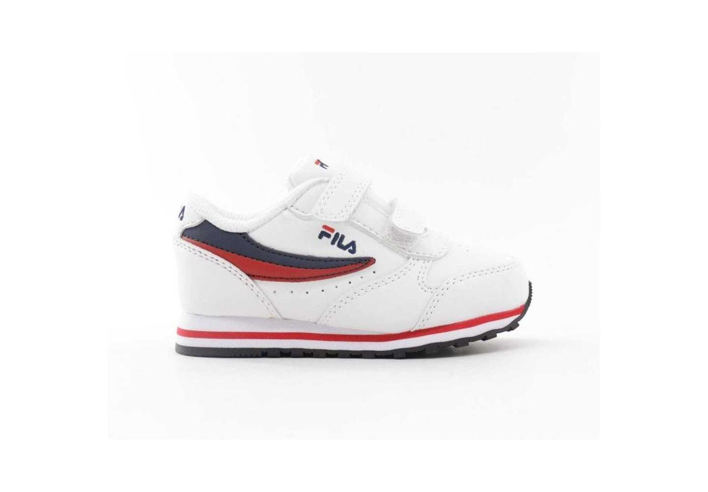 Sneaker sportiva da bambino con strappo Fila 1011080 