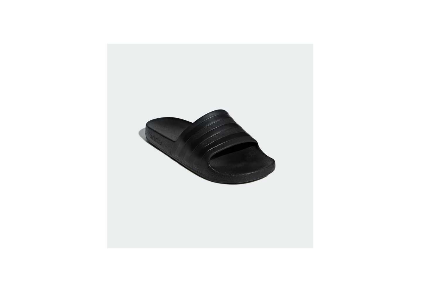 CIABATTA MARE A FASCIA DA UOMO ADILETTE AQUA F35550 BLACK