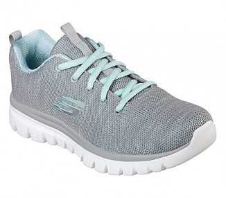 Scarpa sportiva da donna in tessuto Memory Foam Skechers 12614