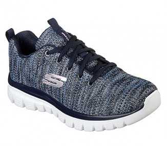 Scarpa sportiva da donna in tessuto Memory Foam Skechers 12614