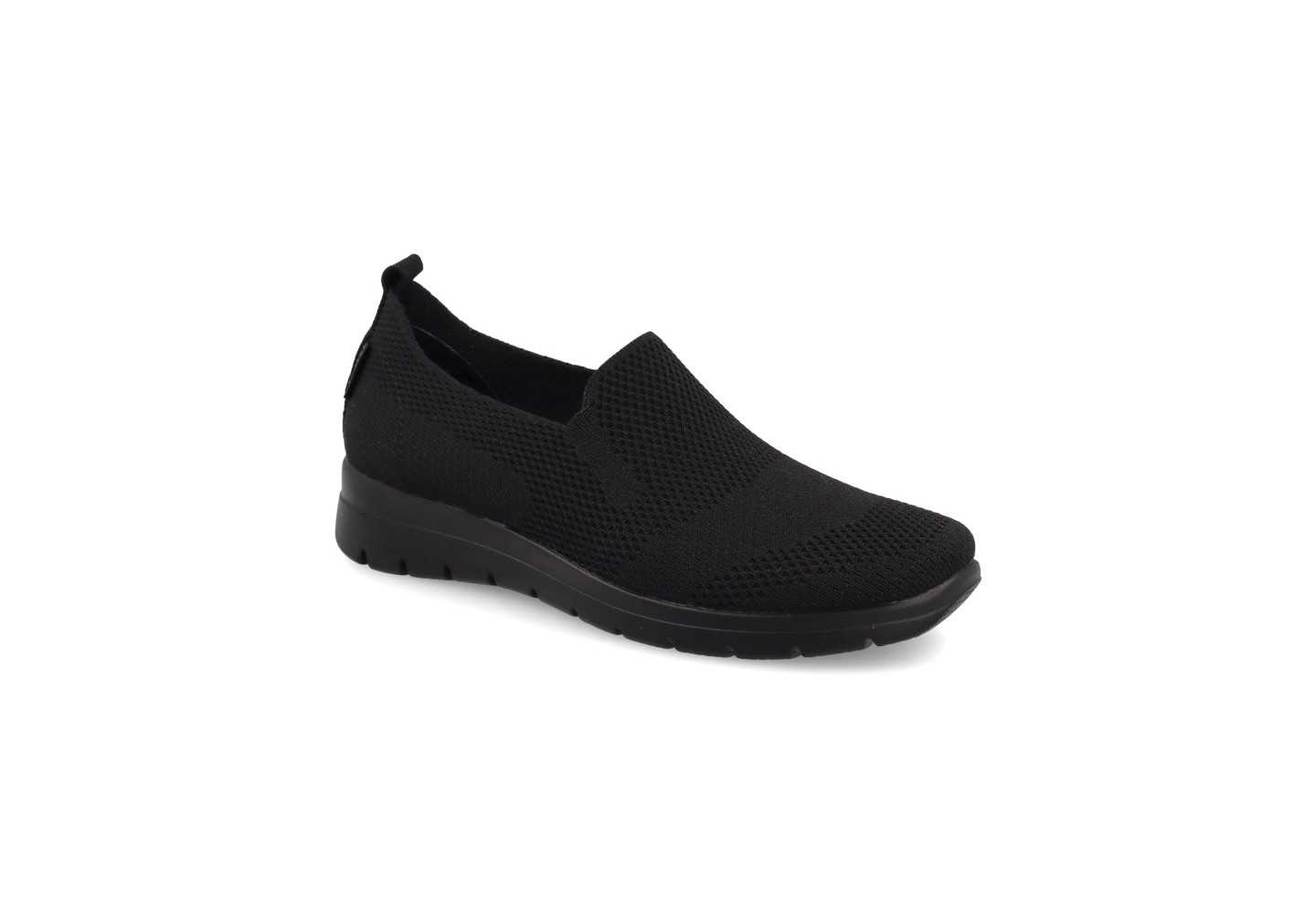 Scarpa in rete elastica con Memory Foam Fly Flot 27 D38 KQ nero