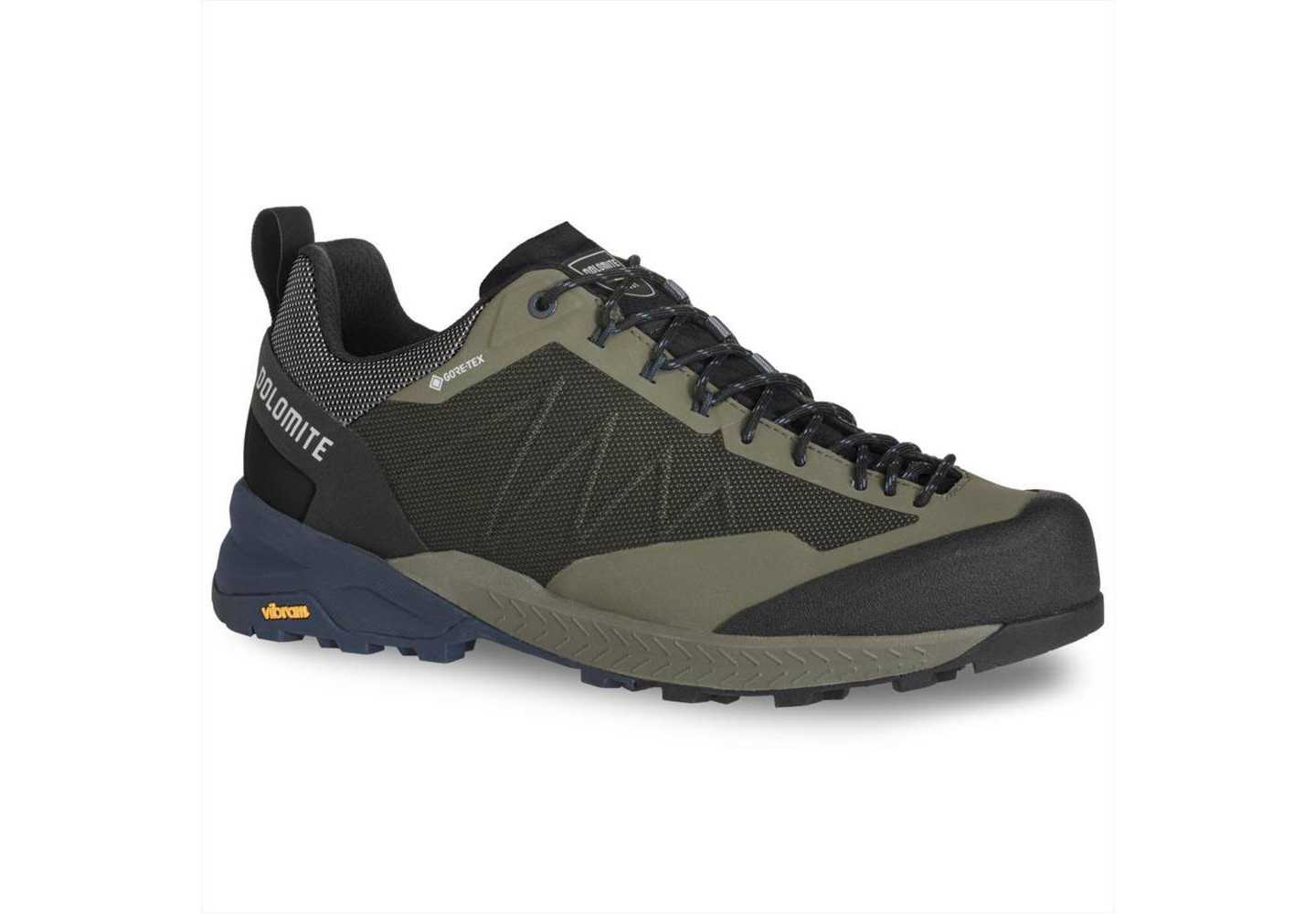 Scarpa da uomo trekking Dolomite Crodarossa Tech GTX 296271 Antracite Grey/Blu