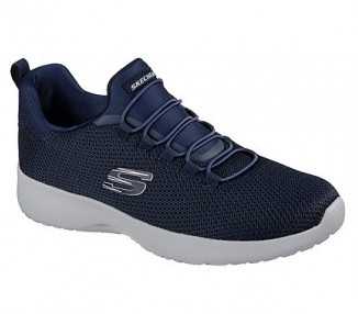 Scarpe sportive da uomo Memory Foam Skechers Dinamight 58360 nero