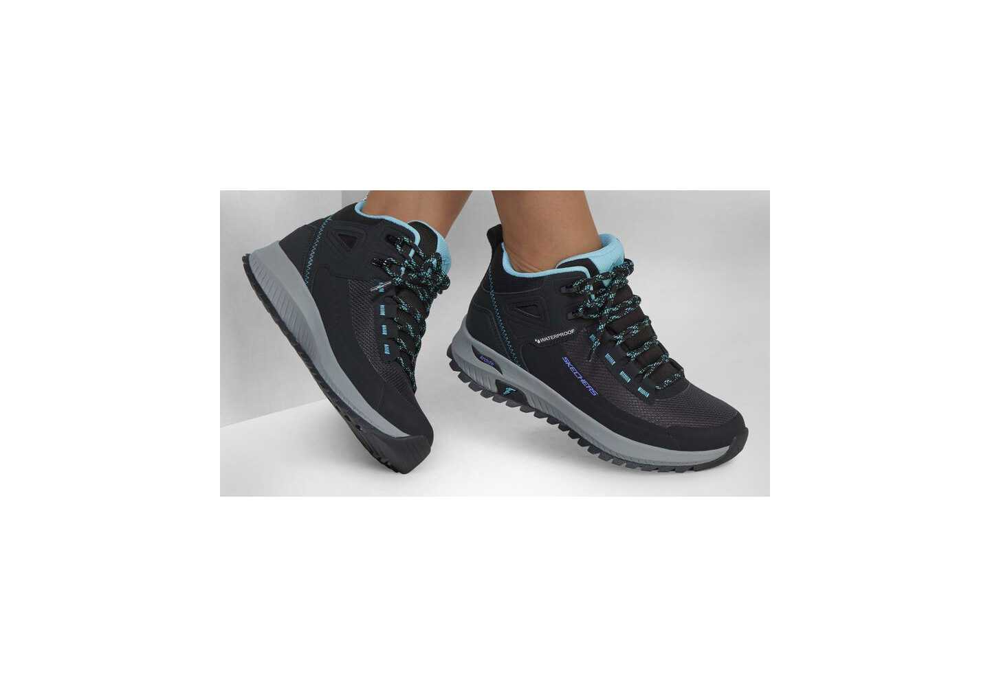 Scarponcino da trekking donna impermeabile Skechers 180086 