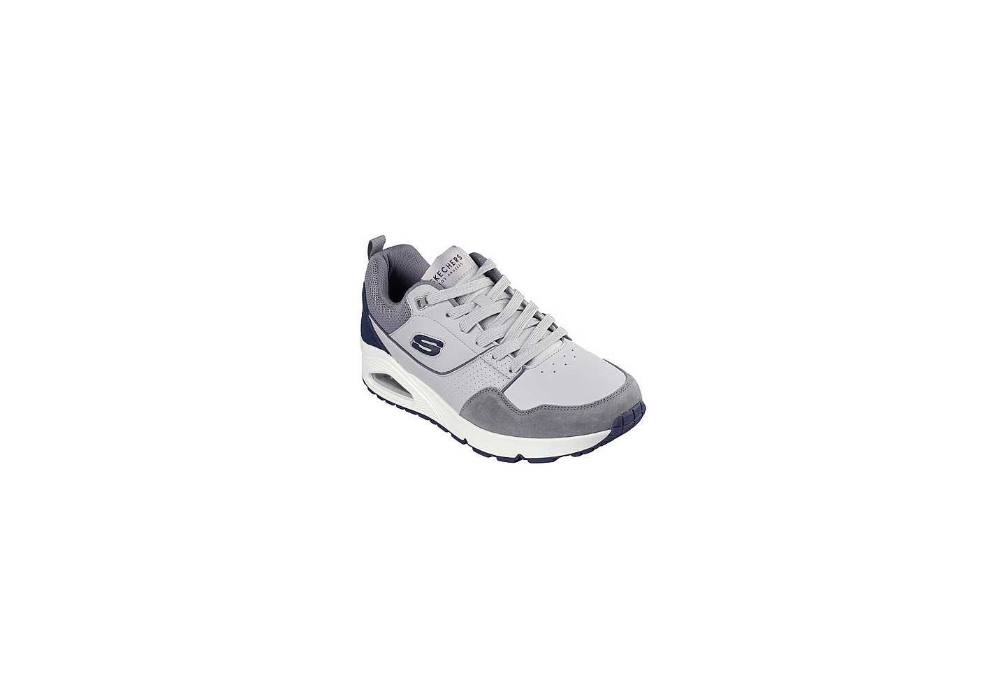 SCARPE SPORTIVE DA UOMO MEMORY FOAM SKECHERS 183020 UNO-RETRO ONE