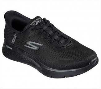 Scarpe da ginnastica uomo Skechers go walk flex 216505 BKCC nero