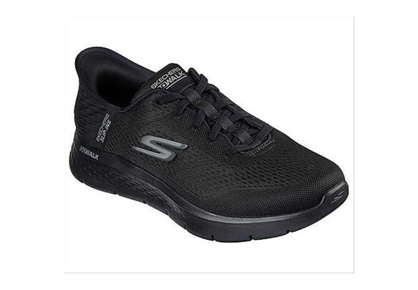 Scarpe da ginnastica uomo Skechers go walk flex 216505 BKCC nero