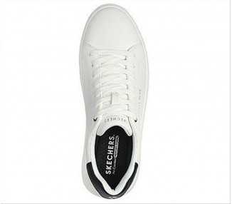 Sneakers da uomo Skechers 183175 WHT COURT BREAK - SUIT bianco