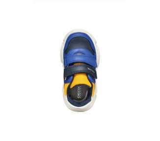 SNEAKERS DA BAMBINO REGOLABILI CON STRAPPO GEOX B455RA ROYAL/NAVY