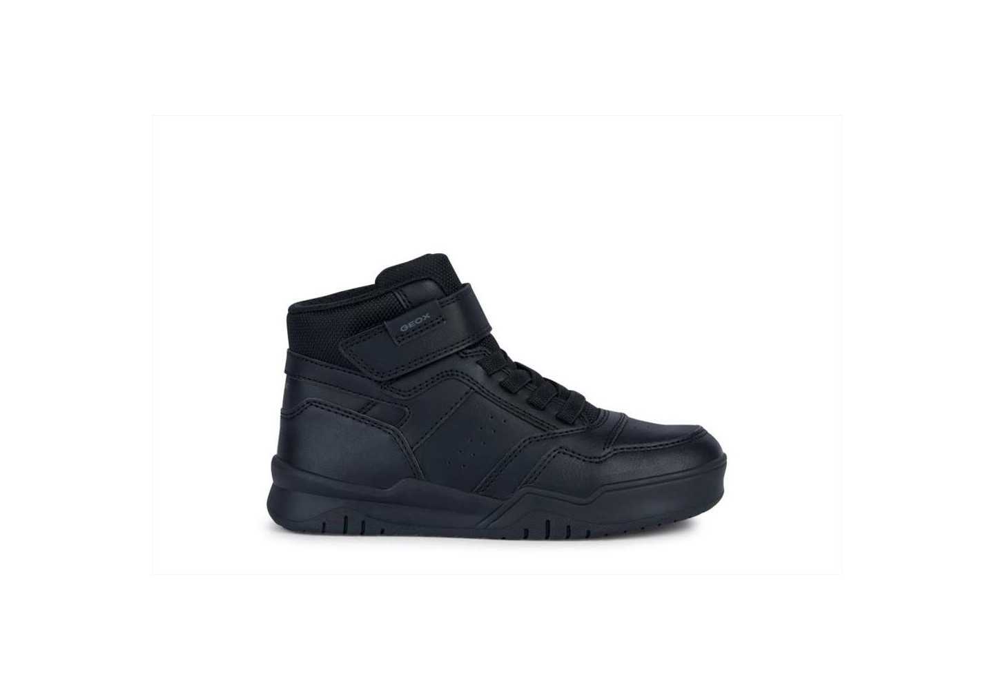 SNEAKERS ALTA DA BAMBINO GEOX J367RF BLACK