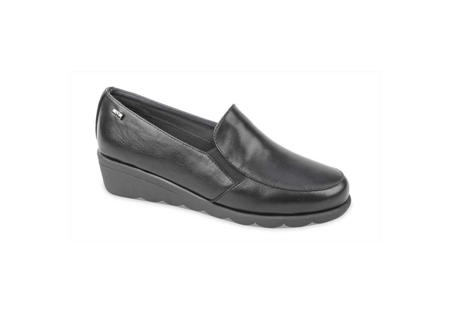 MOCASSINO DA DONNA VALLEVERDE VS10300 NAPPA NERO