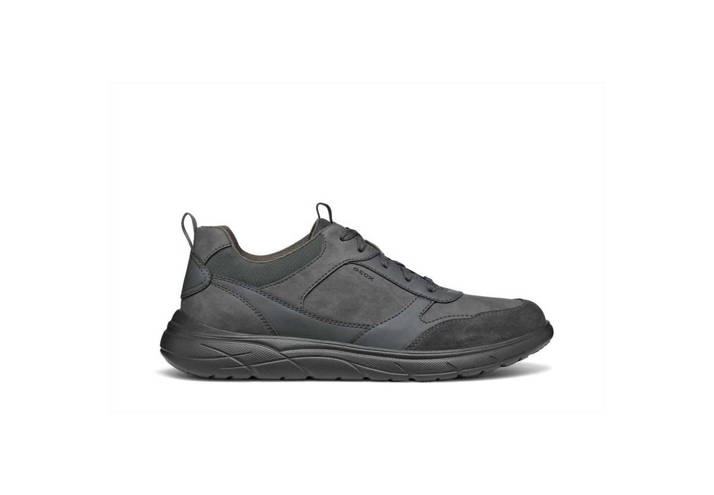 SCARPE DA UOMO SNEAKERS GEOX U46E1A GRAPHITE