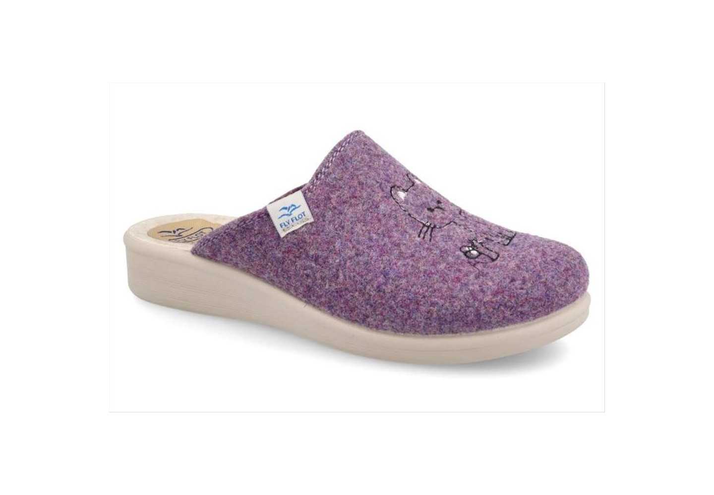 PANTOFOLA DONNA FLY FLOT 83X82EF VIOLA