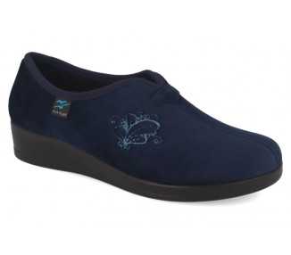 Pantofola chiusa da donna in tessuto scamosciato Fly Flot N3Q11PD