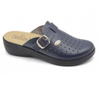 Pantofola sanitaria in evopell forata con cinturino Fly Flot T5B26EB