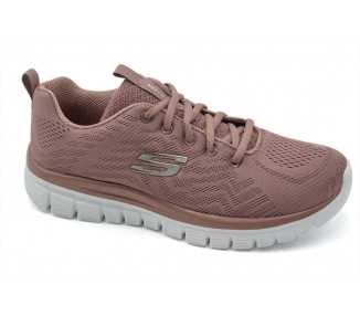 Scarpa sportiva in tessuto con Memory Foam Skechers Graceful - Get Connected 12615