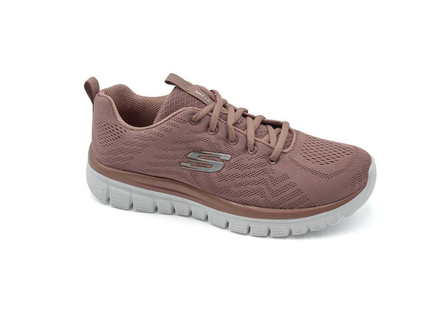 Scarpa sportiva in tessuto con Memory Foam Skechers Graceful - Get Connected 12615