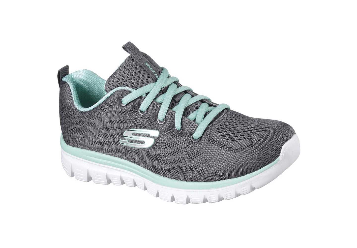 Scarpa sportiva in tessuto con Memory Foam Skechers Graceful - Get Connected 12615