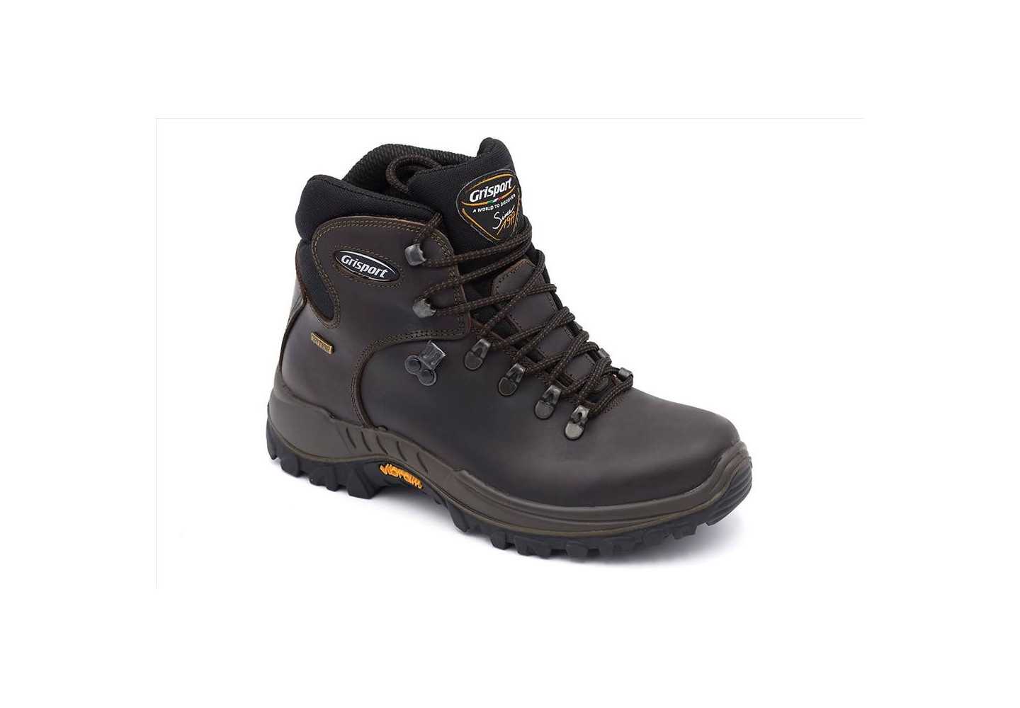 Scarpa trekking da uomo in pelle Grisport 10303D69G marrone