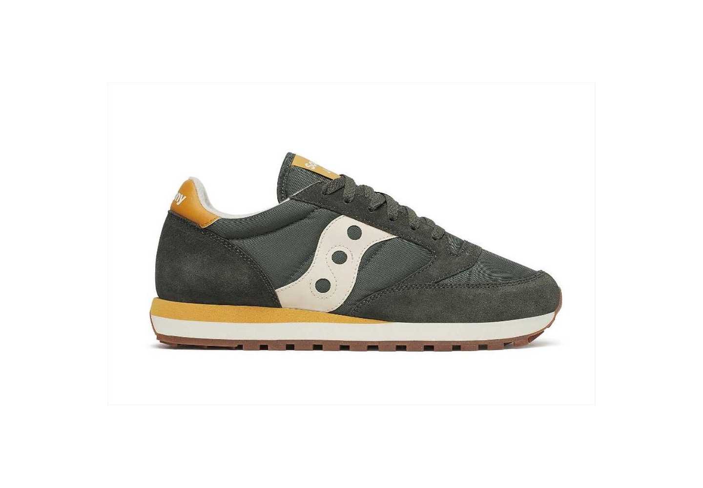 SNEAAKER DA UOMO SAUCONY JAZZ ORIGINAL S2044-703 FOREST/CREAM