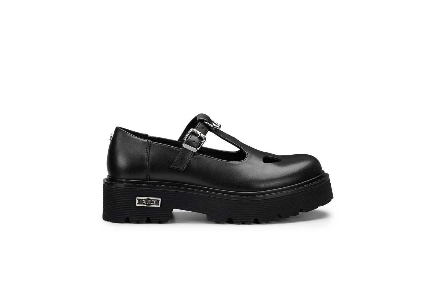 MOCASSINO DONNA CULT SLASH CLW421600 MARY JANE BLACK