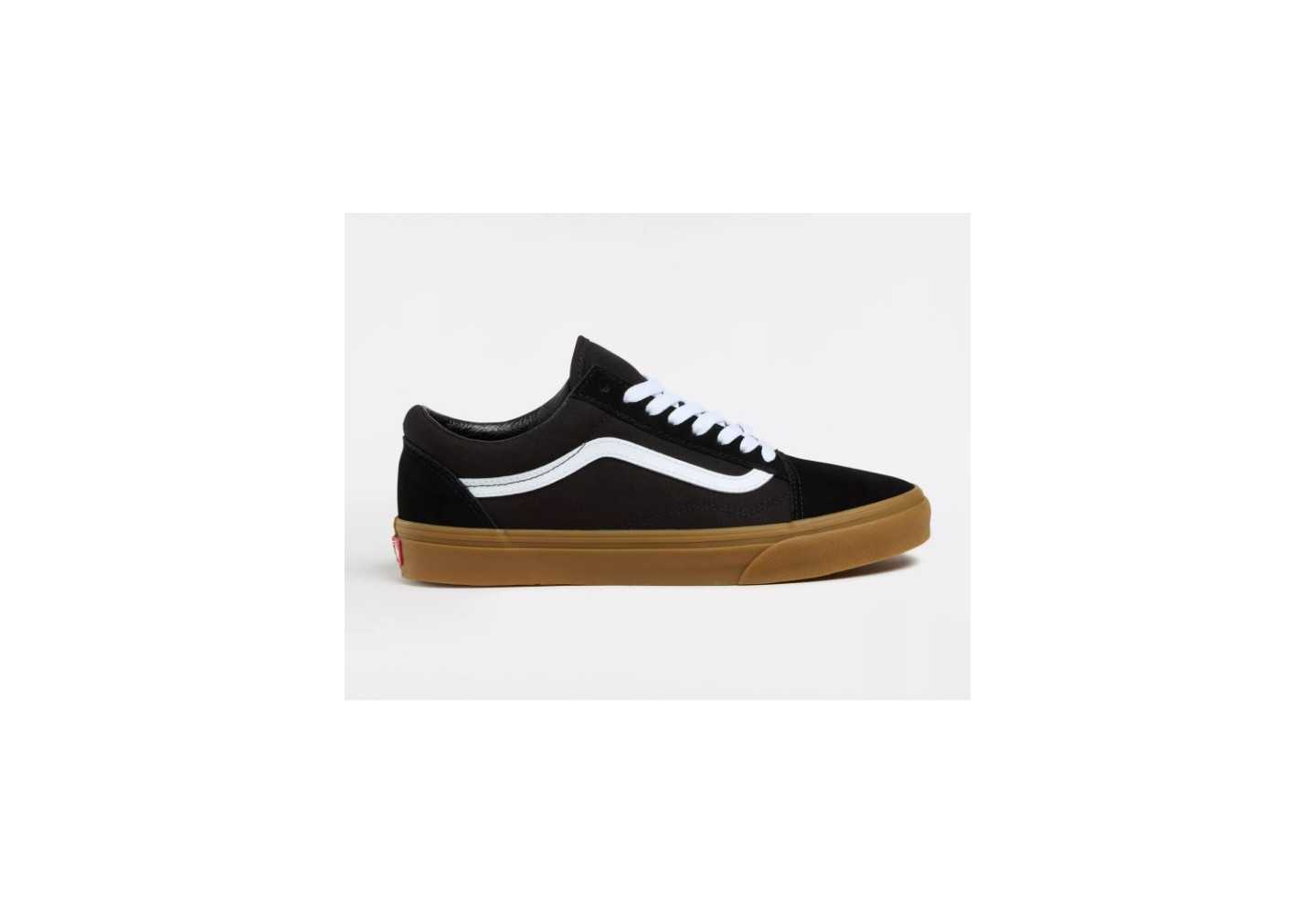 SNEAKER VANS Old Skool BLACK/GUM DA UOMO VN000CR5B9M1