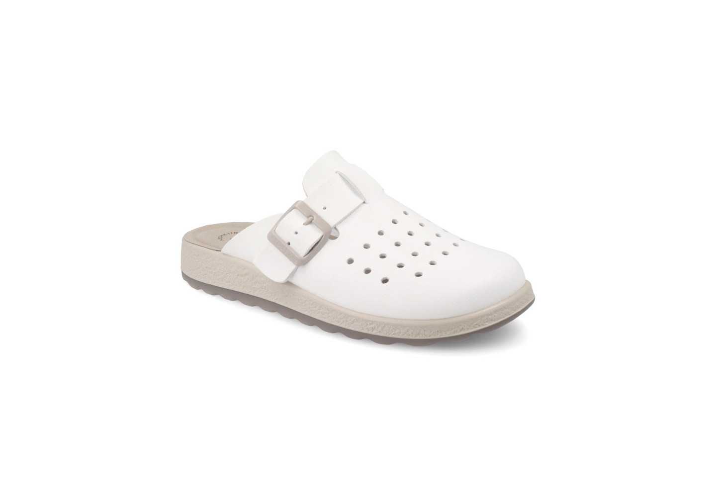 Ciabatta sanitaria sabot da donna Fly Flot 51J34EA con fibbia