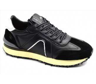 Sneakers casual con lacci Ambitious 11538B-1321AM black