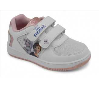 Sneakers da bambina in similpelle con glitter Disney Frozen II 4310175