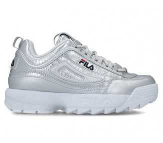 Sneakers da donna Fila Distruptor F Low WMN 1011019 silver