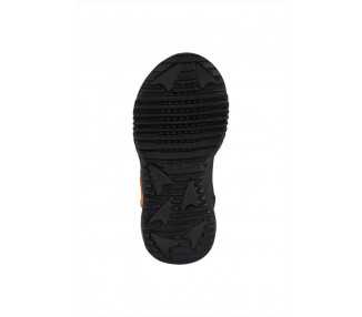 scarpe sportive da bambino con luci Geox J26DZB J Assister black/organge
