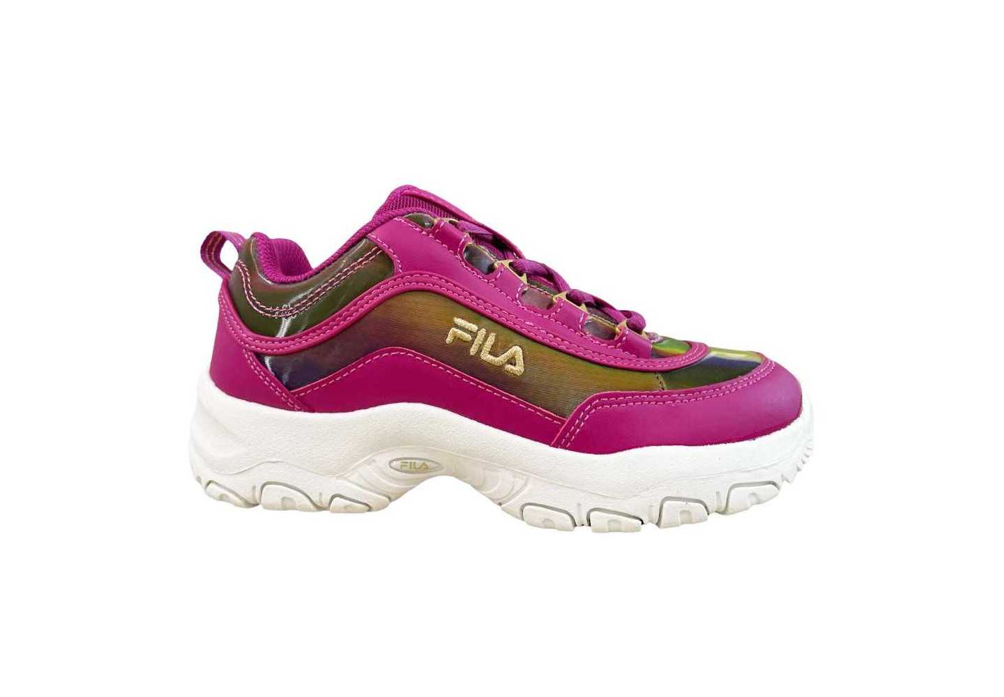 Sneakers da donna ragazza sportiva Fila Strada F Low Teens FFT0010 wild aster fucsia