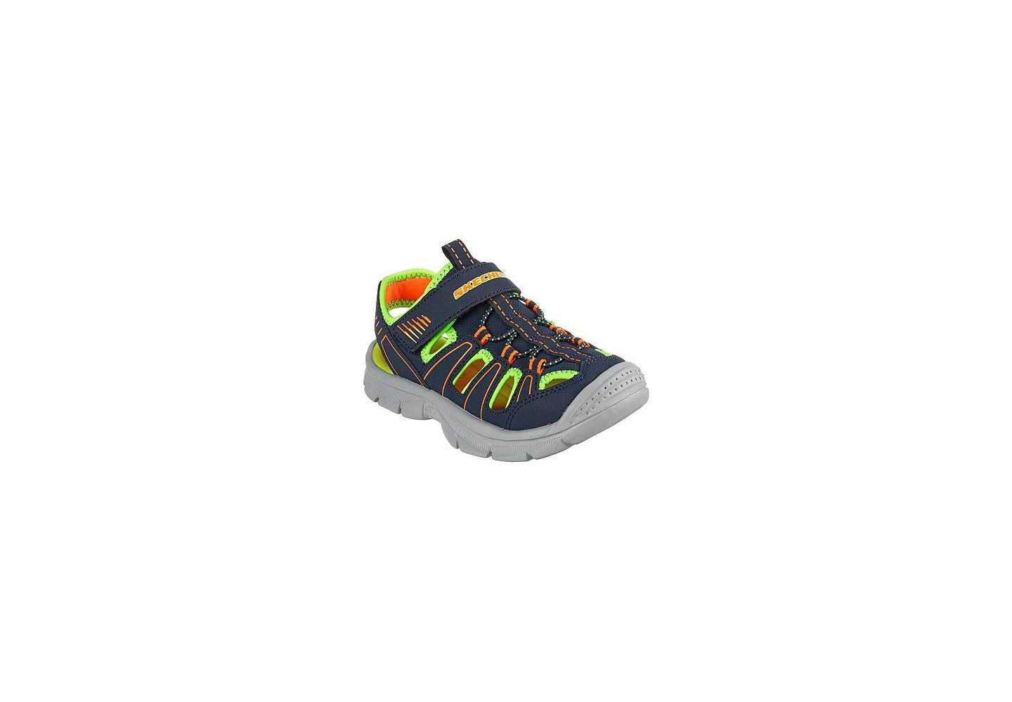 Sandalo sportivo da bambino Skechers Relix 406520L NVLM blu