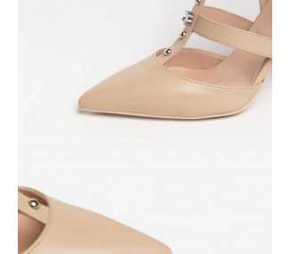 Scarpe eleganti da donna con tacco e pietre Nero Giardini E307070DE