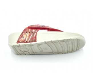 Ciabatta da donna con zeppa modello infradito Fly Flot 38F82QB 